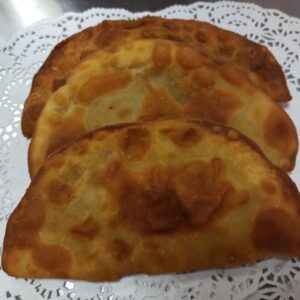 Чебуреки с картошкой, жареные, шт