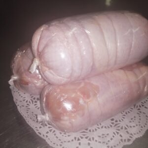 Рулет из птицы фаршированный аджикой, 100гр