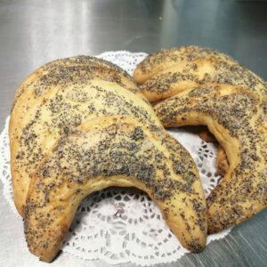 Рожок сахарный с маком 60гр 1шт