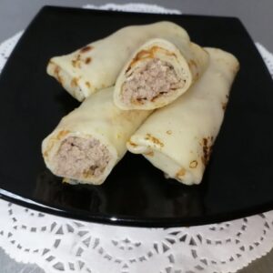 Блинчики с мясом 100гр