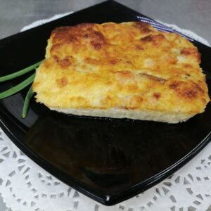 Омлет с Горбушей и Жареным Луком, 100гр